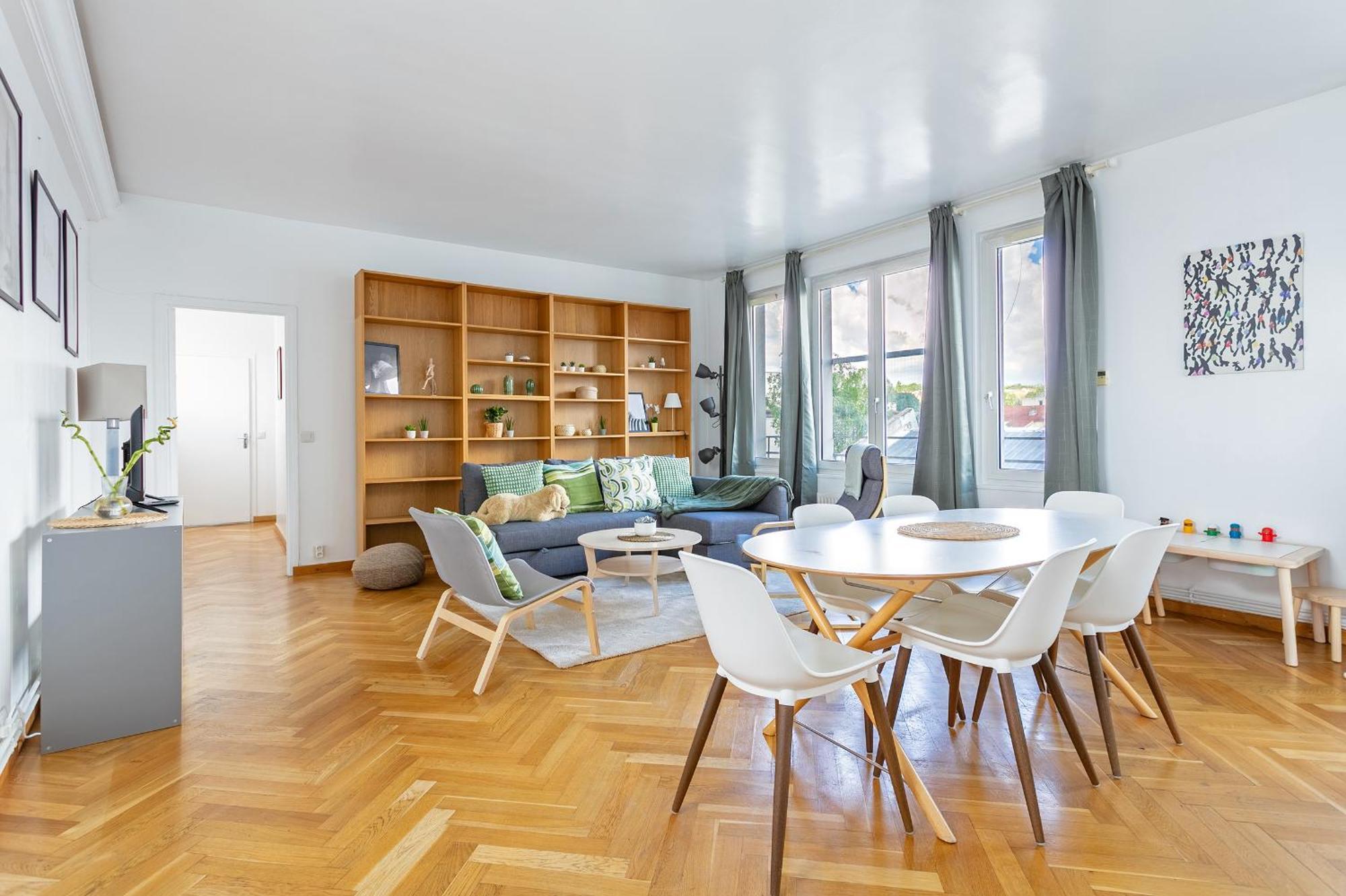 Parisian Penthouse With Large Terrasse Lejlighed Pierrefitte-sur-Seine Eksteriør billede