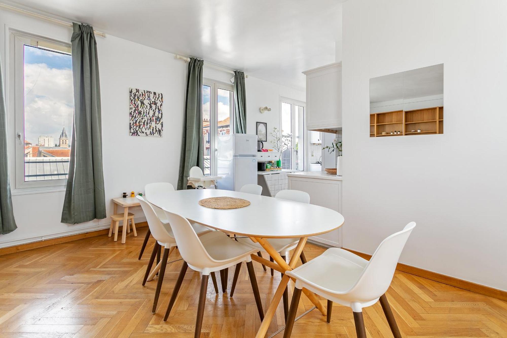 Parisian Penthouse With Large Terrasse Lejlighed Pierrefitte-sur-Seine Eksteriør billede