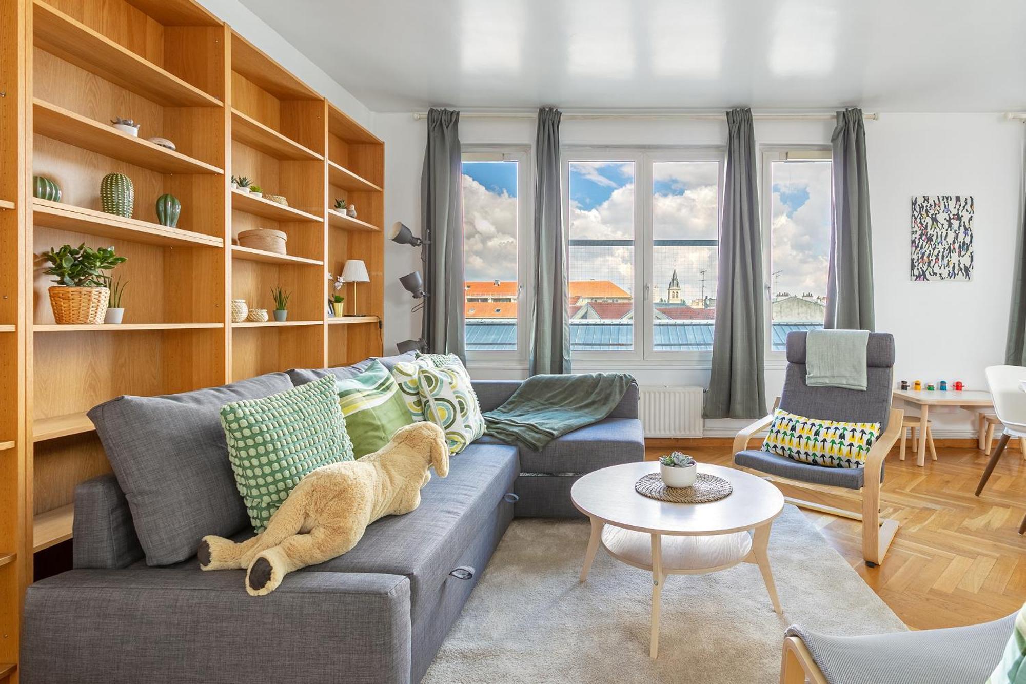 Parisian Penthouse With Large Terrasse Lejlighed Pierrefitte-sur-Seine Eksteriør billede